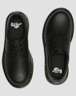 Junior 1461 Softy T Leren Schoenen in Zwart