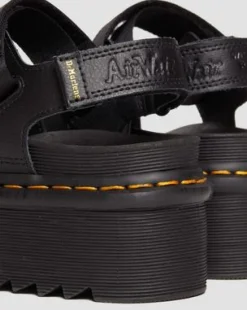 Kimber II Logo Webbing Sandalen in Zwart
