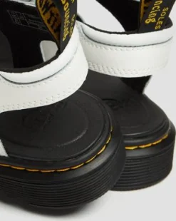 Kleire Leren Sandalen met Band voor Kinderen in Wit