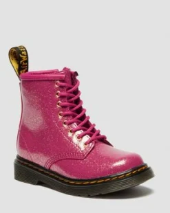 1460 LAKLEREN GLITTERLAARZEN VOOR PEUTERS in Roze, Zilver & Goud