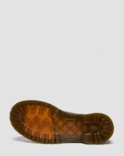 2976 Leonore II Met Imitatiebont Gevoerde Grizzly Leren Chelsea Boots in Donkerbruin