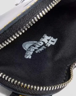 Leren Hartvormige Sleutelhanger Handtas in Zwart