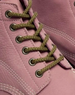 Lowell Chukka Nubuck Moc Toe Enkellaarzen in Dusty Roze