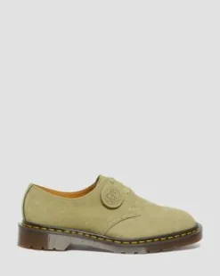1461 Made in England Nubuck Leren Schoenen in Groen