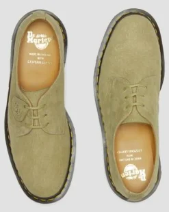 1461 Made in England Nubuck Leren Schoenen in Groen