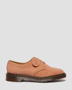 1461 Made in England Nubuck Leren Schoenen in Roze