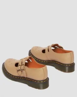 8065 Mary Jane Virginia Leren Schoenen in Savannah Tan