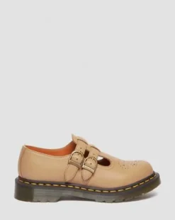 8065 Mary Jane Virginia Leren Schoenen in Savannah Tan