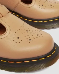 8065 Mary Jane Virginia Leren Schoenen in Savannah Tan