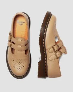 8065 Mary Jane Virginia Leren Schoenen in Savannah Tan
