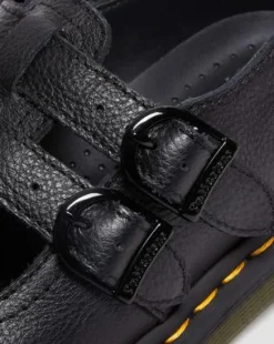 8065 Mary Jane Virginia Leren Schoenen in Zwart