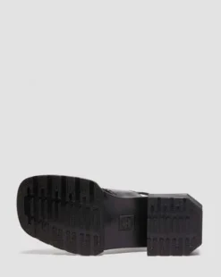 Maybole Wanama leren Sandalen in Zwart