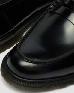 Mayfare Smooth Leren Loafers in Zwart