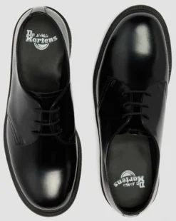Mayfare Smooth Leren Schoenen in Zwart