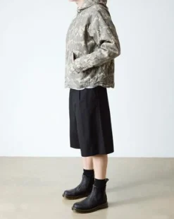 2976 Met Imitatiebont Gevoerde Grizzly Leren Chelsea Boots in Zwart