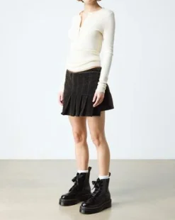 Molly Platform Laarzen in Zwart