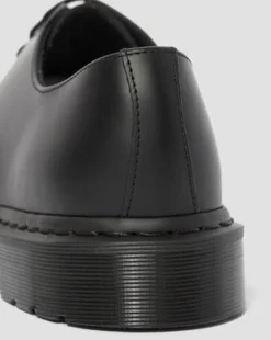 1461 Mono Smooth Leren Oxford Schoenen in Zwart
