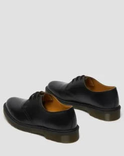1461 Nauwe Normale Rand Smooth Leren Oxford Schoenen in Zwart