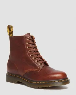1460 Pascal Ambassador Leren Veterlaarzen in Cashew