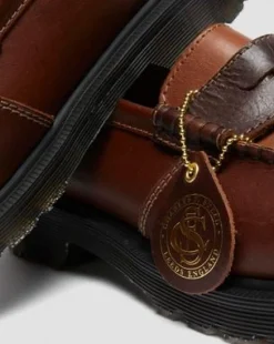 Penton Klassiek Kalfsleren Loafers in Bruin