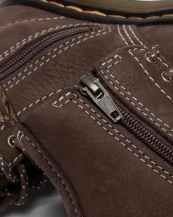 Peuter 1460 Getrommeld Nubuck Laarzen in Donkerbruin
