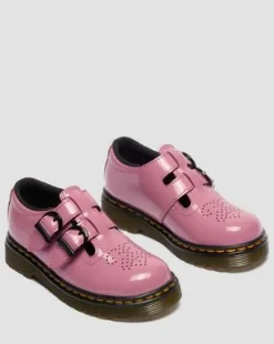 Peuter 8065 Lamper Lakleren Mary Jane Schoenen in Dms Roze