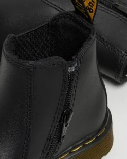 Peuter 2976 Softy T Leren Chelsea Boots in Zwart