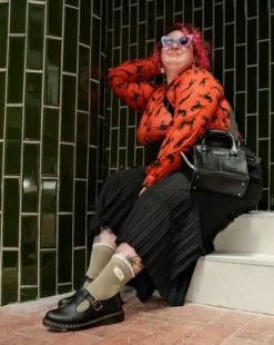 Polley Smooth Leren Mary Jane Schoenen in Zwart