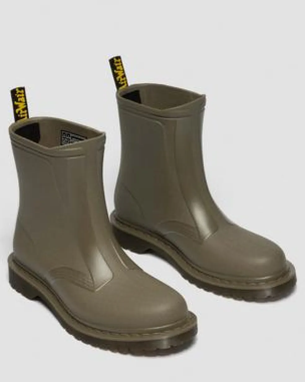 1460 Rain Laarzen in Olijfkleurig Groen