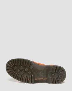 Ramsey Geweven Suède Creepers in Oranje