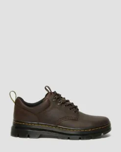 Reeder Crazy Horse Leren Utility Schoenen in Donkerbruin