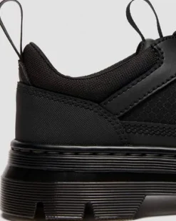 REEDER MK.02 NYLON & SUÈDE UTILITY SCHOENEN in Zwart