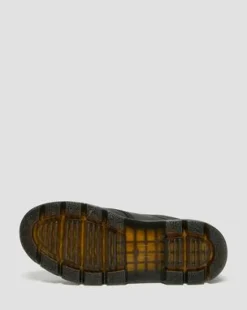 Reeder Wyoming Leren Utility Schoenen in Zwart