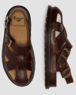 San Leren Fisherman Sandalen in Butterscotch