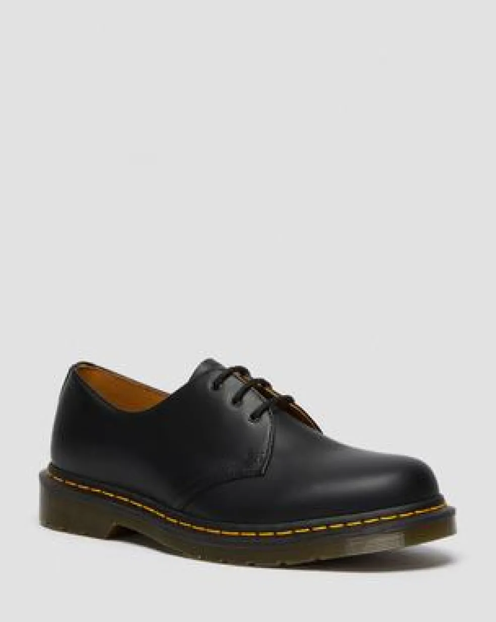 1461 Smooth Leren Oxford Schoenen in Zwart