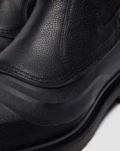 2976 Sub Leren Chelsea Boots in Zwart