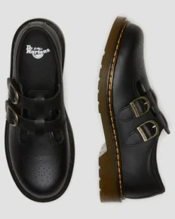 Tiener 8065 Softy T Leren Mary Jane Schoenen in Zwart