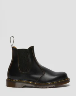 2976 Vintage Made in England Chelsea Boots in Zwart