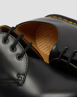 Vintage 1461 Quilon Leren Oxford Schoenen in Zwart