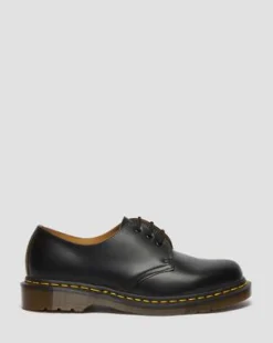 Vintage 1461 Quilon Leren Oxford Schoenen in Zwart
