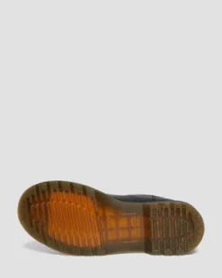 2976 Virginia Leren Chelsea Boots in Zwart