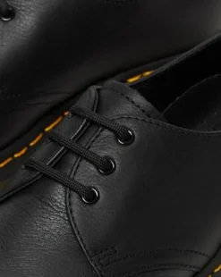 1461 Virginia Leren Oxford Schoenen in Zwart