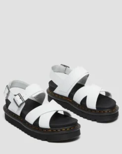 Voss II Hydro Leren Sandalen met Band in Wit