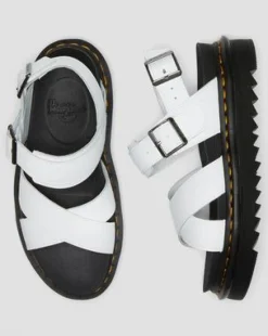 Voss II Hydro Leren Sandalen met Band in Wit