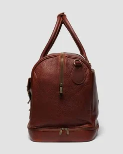 Weekender Zachtleren Tas in Cashew