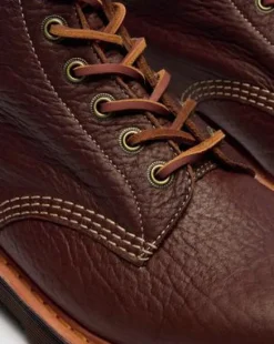 1460 Wild Grain Leren Laarzen in Sepia Bruin