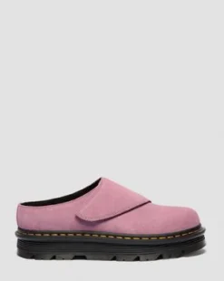 Zebzag Anywair Suède Platform Mules in Dusty Roze