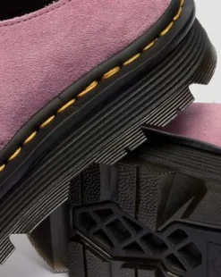 Zebzag Anywair Suède Platform Mules in Dusty Roze