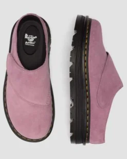Zebzag Anywair Suède Platform Mules in Dusty Roze