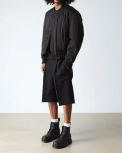 Zebzag Slip-On Leren Laarzen in Zwart